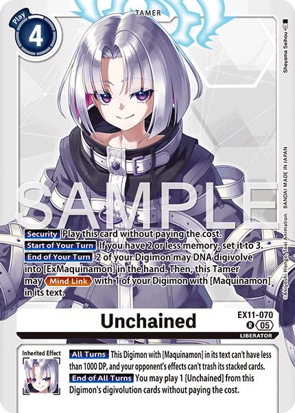 Unchained EX11-070 [ Inglese / Giapponese ]