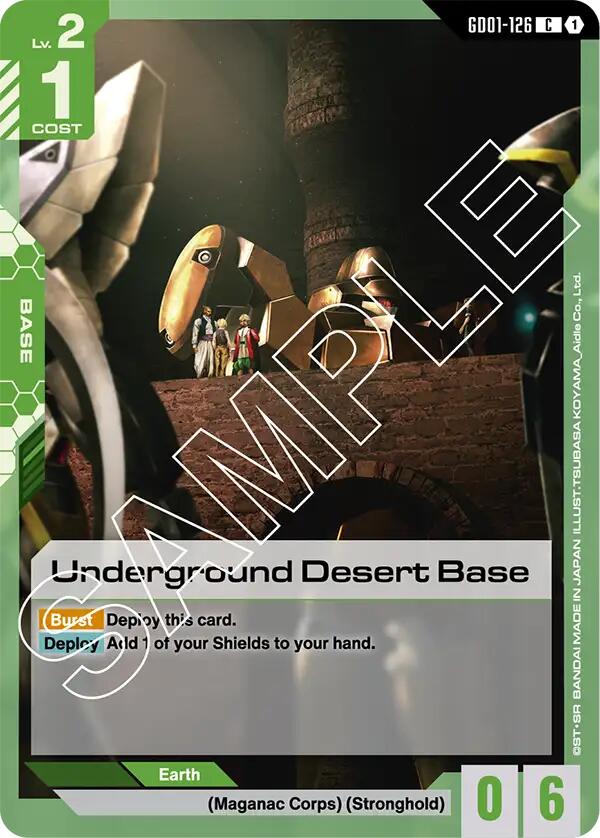 Underground Desert Base GD01-126 [ Inglese / Giapponese ]