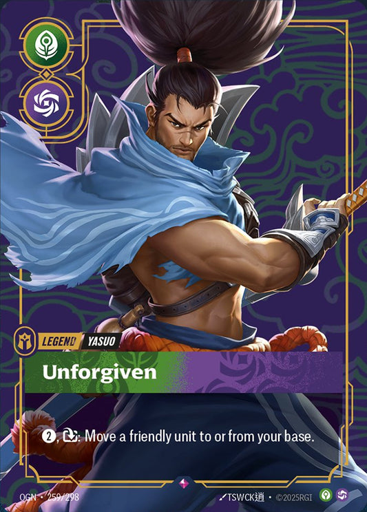 Yasuo - Unforgiven (Holographicmetallegendbest‑Ofprizing) [ Inglese / Cinese Semplificato ]