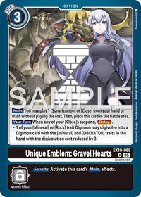 U - Ex 10 Extra Booster Sinister Order - EX10
