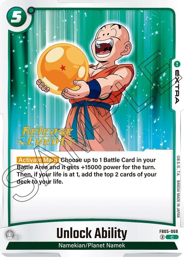 Unlock Ability FB05-068 [ Inglese / Giapponese ]