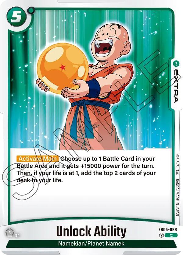Unlock Ability FB05-068 [ Inglese / Giapponese ]