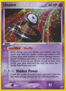 NM / Italiano / RH B/28 - Unown sub-set Unseen Forces