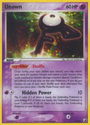NM / Italiano / RH F/28 - Unown sub-set Unseen Forces