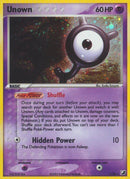 NM / Italiano / RH Y/028 - Unown sub-set Unseen Forces