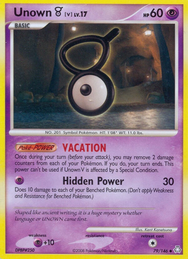 Unown [V] Lv.17 - Il Risveglio dei Miti 79/146 [ Italiano / Inglese ]