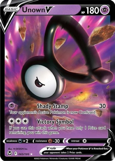 Unown V - Tempesta Argentata 065/195 [ Italiano ]