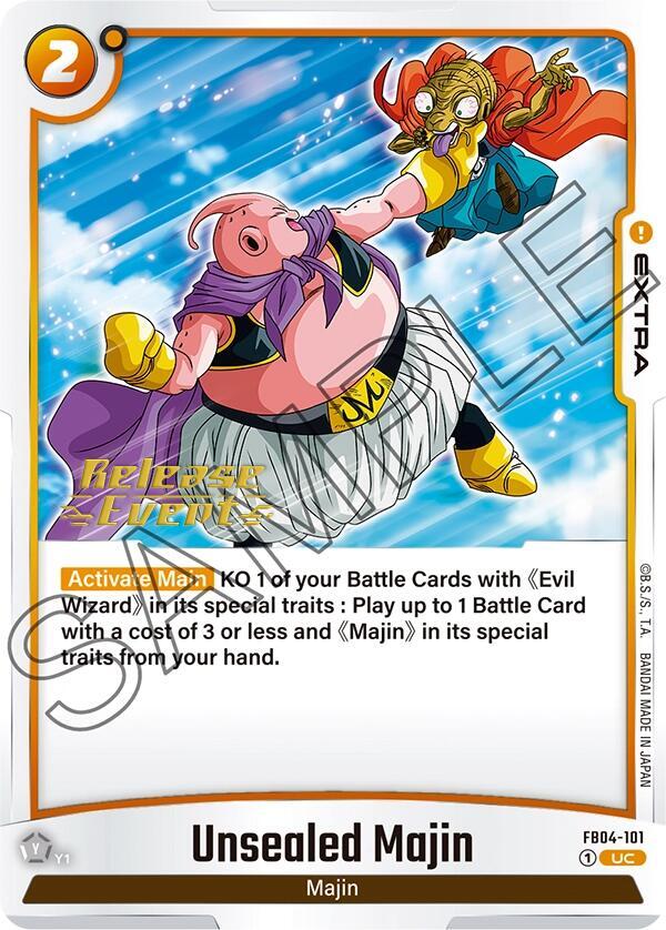 Unsealed Majin FB04-101 [ Inglese / Giapponese ]