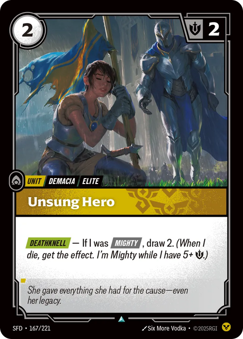 Unsung Hero (Promo) [ Inglese / Cinese Semplificato ]