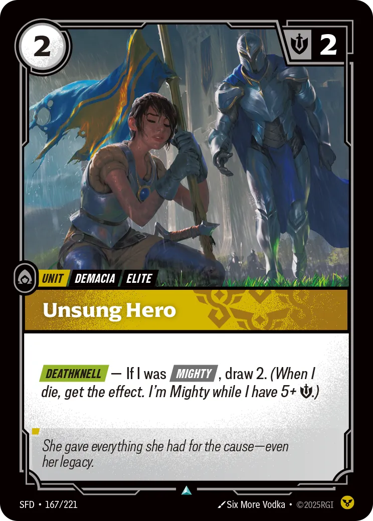Unsung Hero (Promo) [ Inglese / Cinese Semplificato ]