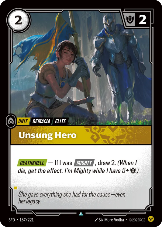 Unsung Hero [ Inglese / Cinese Semplificato ]