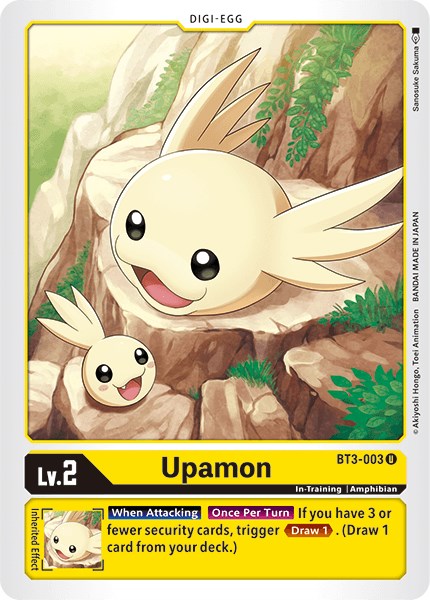 Upamon BT3-003 [ Inglese / Giapponese ]