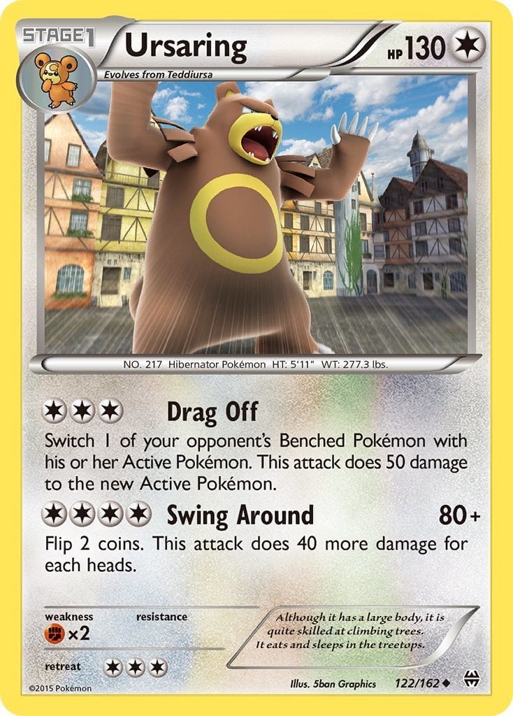 Ursaring - Turbo Blitz 122/162 [ Italiano / Inglese ]