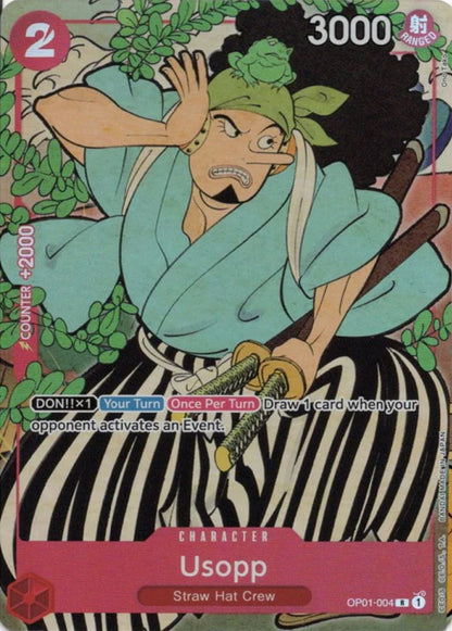 Usopp OP01-004 [ Inglese / Giapponese / Francese / Cinese Semplificato ]