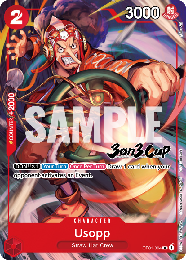Usopp OP01-004 [ Inglese / Giapponese / Francese / Cinese Semplificato ]