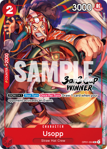 Usopp OP01-004 [ Inglese / Giapponese / Francese / Cinese Semplificato ]
