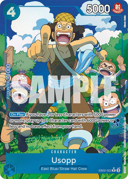 Usopp EB02-022 [ Inglese / Giapponese / Francese / Cinese Semplificato ]