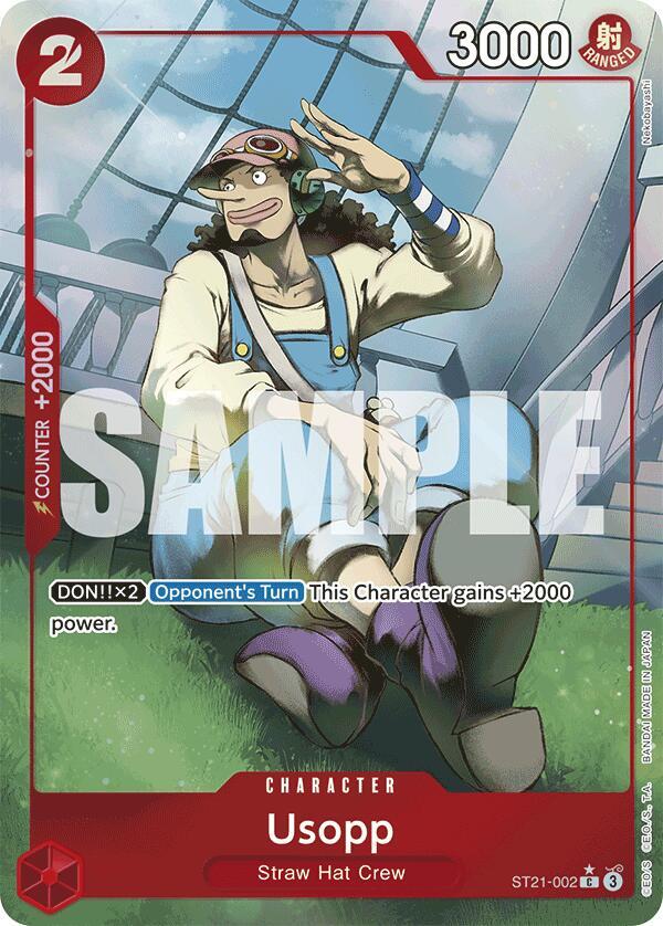 Usopp ST21-002 [ Inglese / Giapponese / Francese / Cinese Semplificato ]