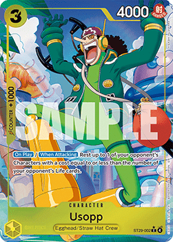 Usopp ST29-002 [ Inglese / Giapponese / Francese / Cinese Semplificato ]