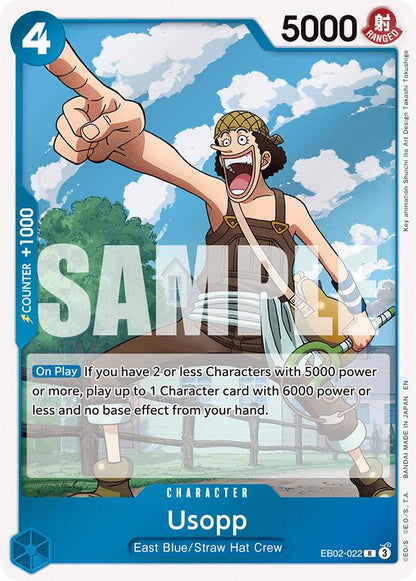 Usopp EB02-022 [ Inglese / Giapponese / Francese / Cinese Semplificato ]
