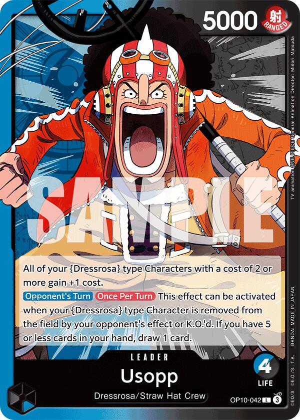 Usopp OP10-042 [ Inglese / Giapponese ]