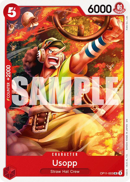 Usopp OP11-003 [ Inglese / Giapponese / Francese / Cinese Semplificato ]