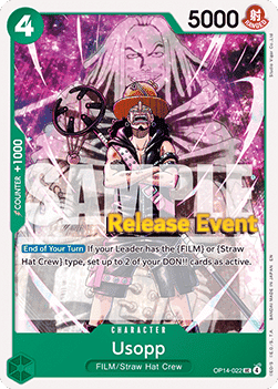 Usopp OP14-022 [ Inglese / Giapponese / Francese / Cinese Semplificato ]