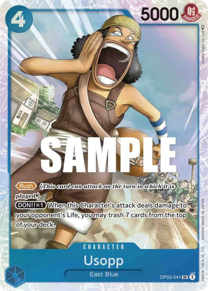 Usopp OP03-041 [ Inglese / Giapponese / Francese / Cinese Semplificato ]
