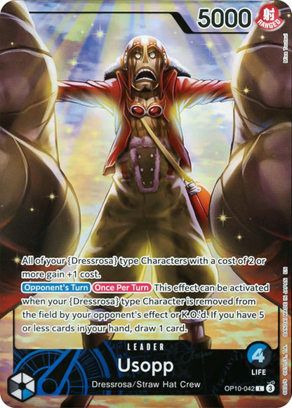 Usopp OP10-042 [ Inglese / Giapponese ]