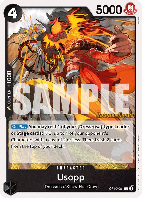 Usopp OP10-081 [ Inglese / Giapponese / Francese / Cinese Semplificato ]