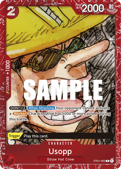 Usopp ST01-002 [ Inglese / Giapponese / Francese / Cinese Semplificato ]