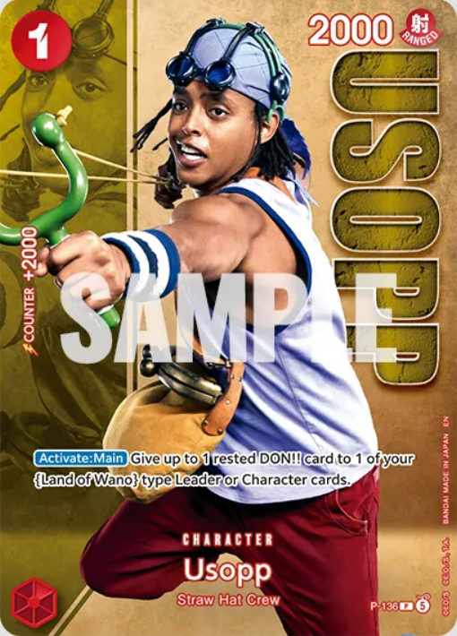 Usopp P-136 [ Inglese / Giapponese / Francese / Cinese Semplificato ]