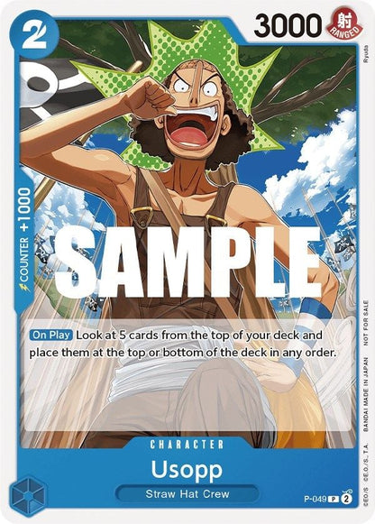 Usopp P-049 [ Inglese / Giapponese / Francese / Cinese Semplificato ]
