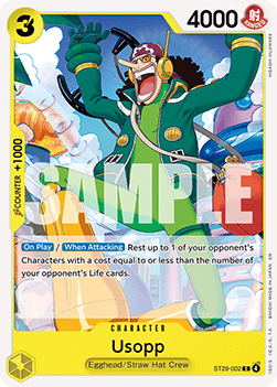 Usopp ST29-002 [ Inglese / Giapponese / Francese / Cinese Semplificato ]
