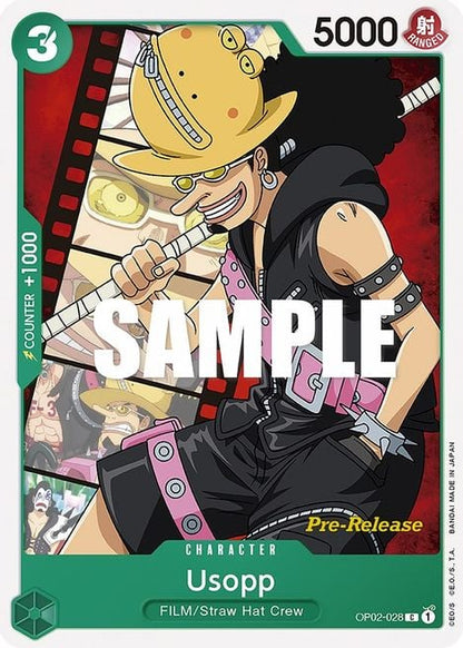 Usopp OP02-028 [ Inglese / Giapponese / Francese / Cinese Semplificato ]