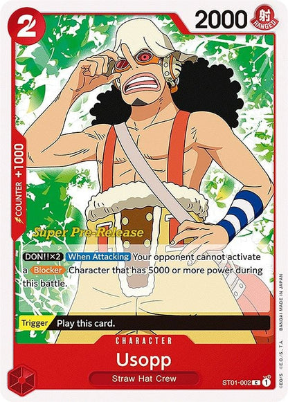 Usopp ST01-002 [ Inglese / Giapponese / Francese / Cinese Semplificato ]