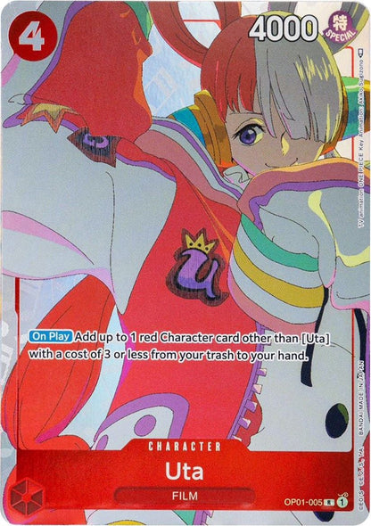 Uta OP01-005 [ Inglese / Giapponese / Francese / Cinese Semplificato ]