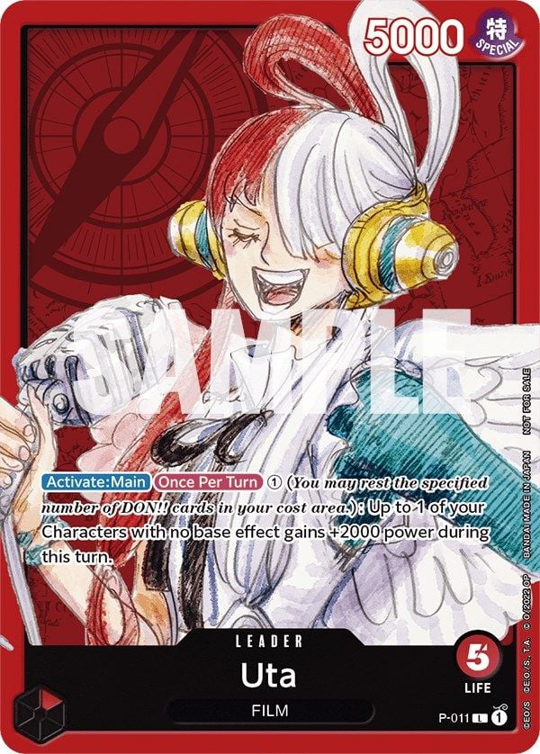 Uta P-011 [ Inglese / Giapponese / Francese / Cinese Semplificato ]