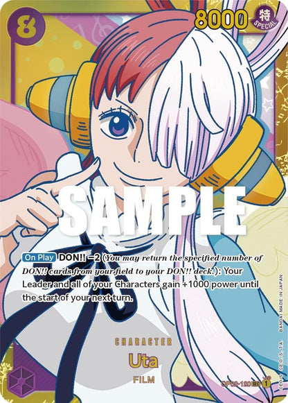 Uta OP02-120 [ Inglese / Giapponese / Francese / Cinese Semplificato ]