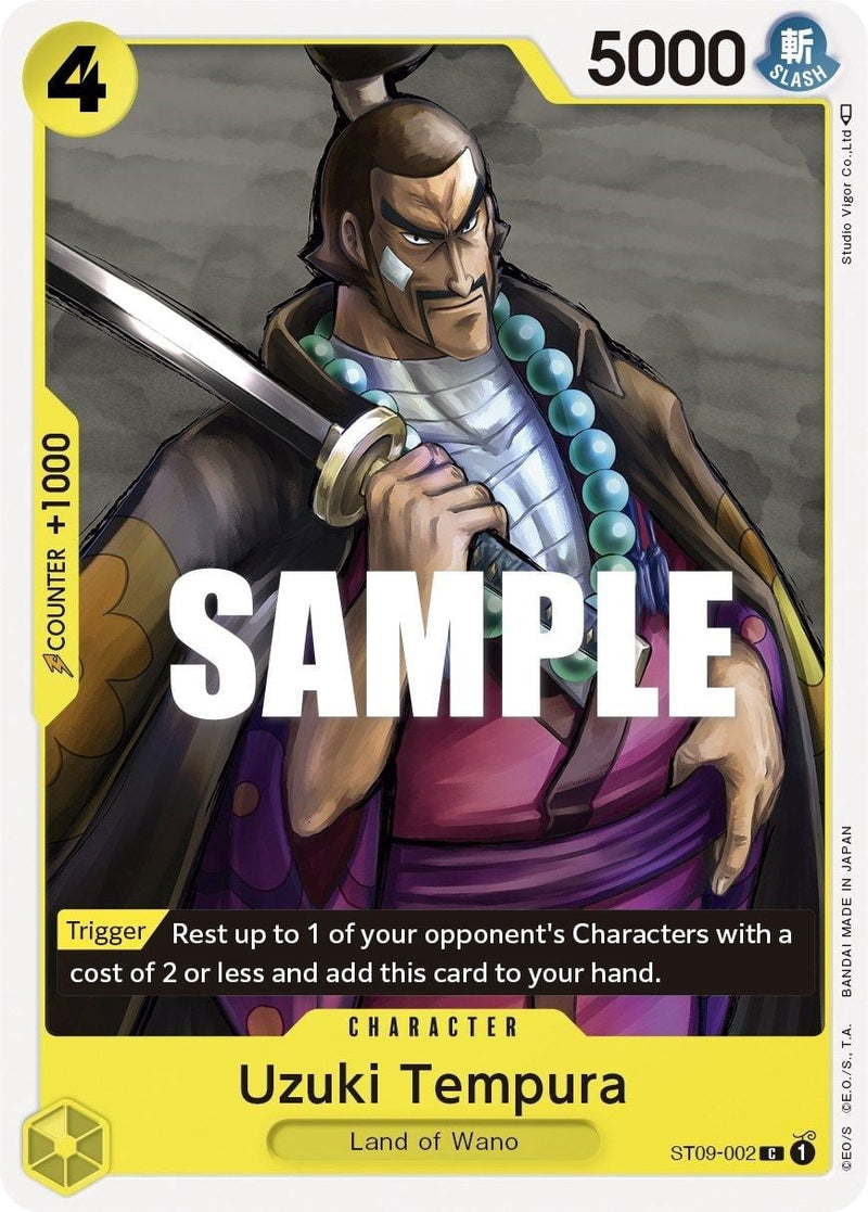 Uzuki Tempura ST09-002 [ Inglese / Giapponese / Francese / Cinese Semplificato ]