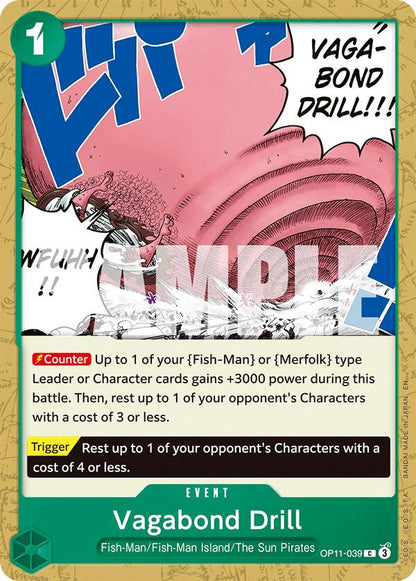 Vagabond Drill OP11-039 [ Inglese / Giapponese / Francese / Cinese Semplificato ]