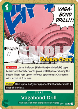 Vagabond Drill OP11-039 [ Inglese / Giapponese / Francese / Cinese Semplificato ]