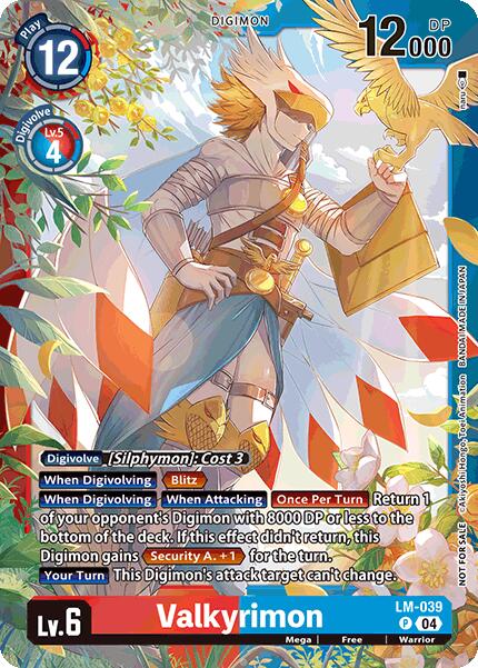 Valkyrimon LM-039 [ Inglese / Giapponese ]