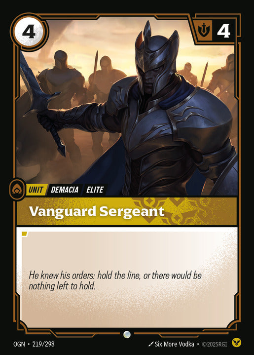 Vanguard Sergeant (Common) [ Inglese / Cinese Semplificato ]