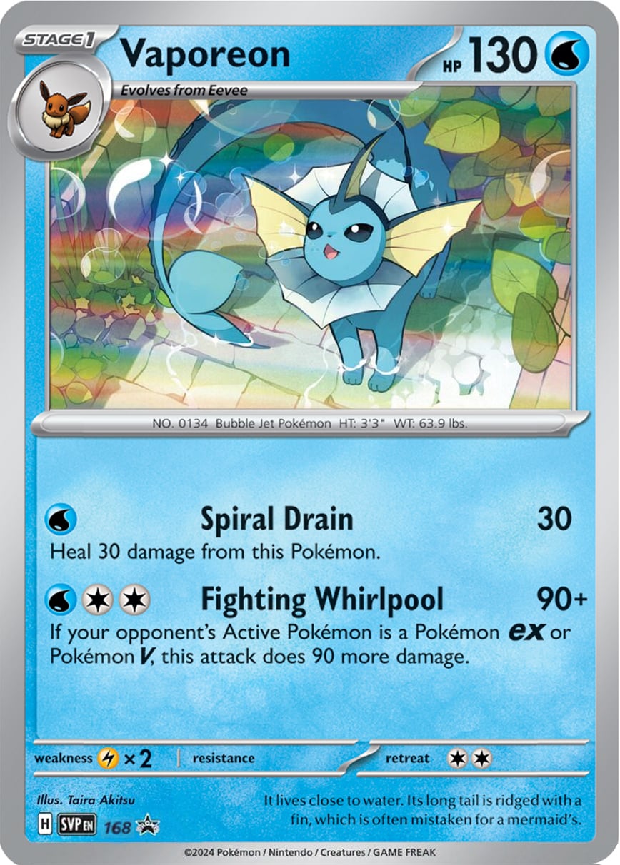 Vaporeon - Evoluzioni Prismatiche 022/131 [ Italiano / Inglese ]