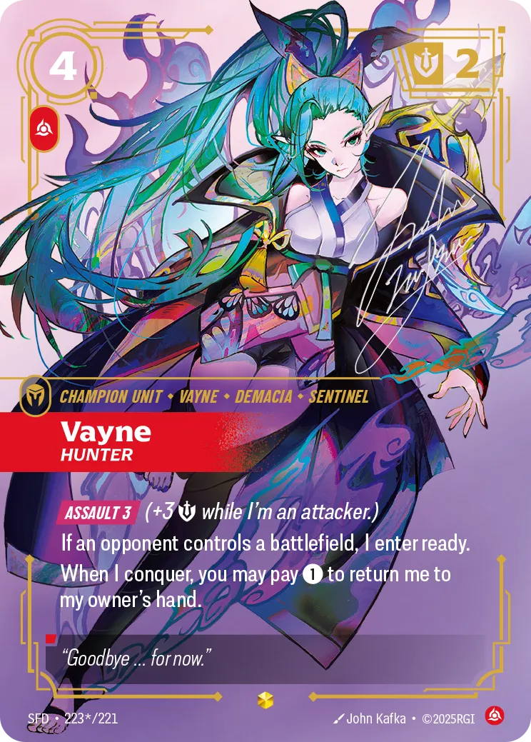 Vayne - Hunter [ Inglese / Cinese Semplificato ]