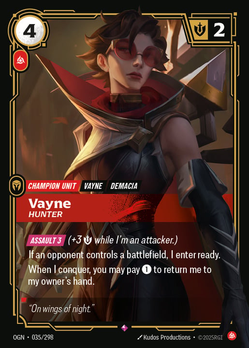 Vayne - Hunter (RARE) [ Inglese / Cinese Semplificato ]