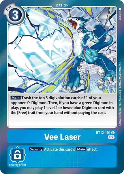 Vee Laser BT12-101 [ Inglese / Giapponese ]