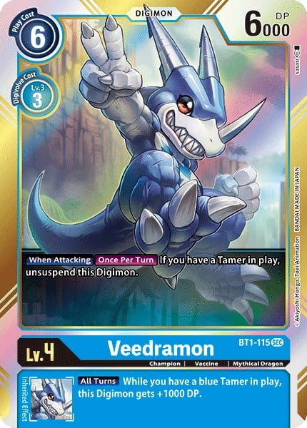 Veedramon BT1-115 [ Inglese / Giapponese ]