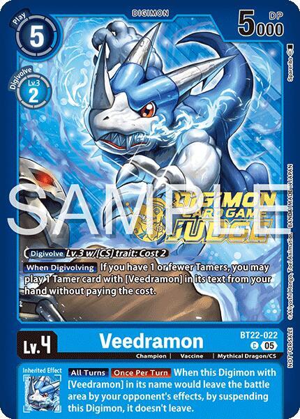 Veedramon BT22-022 [ Inglese / Giapponese ]